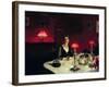 A Dinner Table at Night-John Singer Sargent-Framed Giclee Print