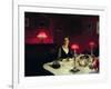 A Dinner Table at Night-John Singer Sargent-Framed Giclee Print