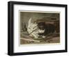 A Disagreement Upon a Point of Art-Henriette Ronner-Knip-Framed Giclee Print