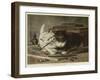 A Disagreement Upon a Point of Art-Henriette Ronner-Knip-Framed Giclee Print