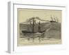 A Disaster at Sea, the Ss Palmyra Towing the Derelict Barque Norton Towards Falmouth-null-Framed Giclee Print