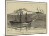 A Disaster at Sea, the Ss Palmyra Towing the Derelict Barque Norton Towards Falmouth-null-Mounted Giclee Print