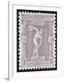 A Discus Thrower. Greece 1896 Olympic Games 5 Lepta Unused - Philatelic Collections,-null-Framed Giclee Print