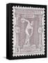 A Discus Thrower. Greece 1896 Olympic Games 5 Lepta Unused - Philatelic Collections,-null-Framed Stretched Canvas