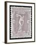 A Discus Thrower. Greece 1896 Olympic Games 5 Lepta Unused - Philatelic Collections,-null-Framed Giclee Print