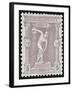 A Discus Thrower. Greece 1896 Olympic Games 5 Lepta Unused - Philatelic Collections,-null-Framed Giclee Print