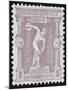 A Discus Thrower. Greece 1896 Olympic Games 5 Lepta Unused - Philatelic Collections,-null-Mounted Giclee Print