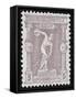 A Discus Thrower. Greece 1896 Olympic Games 5 Lepta Unused - Philatelic Collections,-null-Framed Stretched Canvas