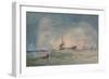 'A Dismasted Brig', 1923-John Sell Cotman-Framed Giclee Print