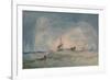 'A Dismasted Brig', 1923-John Sell Cotman-Framed Giclee Print