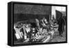 A Display of Goods at the Flea Market, Paris, 1931-Ernest Flammarion-Framed Stretched Canvas