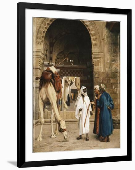 A Dispute Among Arabs-Jean Leon Gerome-Framed Giclee Print