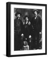 A Disputed Photograph of the Train Robber and Outlaw Sam Bass, C1877-1878-null-Framed Giclee Print
