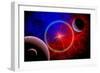 A Distant Alien Star System-null-Framed Premium Giclee Print