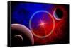 A Distant Alien Star System-null-Framed Stretched Canvas