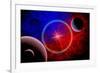 A Distant Alien Star System-null-Framed Art Print