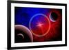 A Distant Alien Star System-null-Framed Art Print