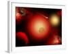 A Distant Binary Star System Located Within the Milky Way-Stocktrek Images-Framed Photographic Print