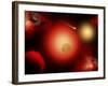 A Distant Binary Star System Located Within the Milky Way-Stocktrek Images-Framed Photographic Print