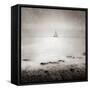 A Distant Sailing Boat on the Sea-Luis Beltran-Framed Stretched Canvas