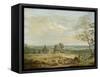 A Distant View of Maidstone, from Lower Bell Inn, Boxley Hill-Paul Sandby-Framed Stretched Canvas