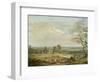 A Distant View of Maidstone, from Lower Bell Inn, Boxley Hill-Paul Sandby-Framed Giclee Print