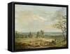 A Distant View of Maidstone, from Lower Bell Inn, Boxley Hill-Paul Sandby-Framed Stretched Canvas