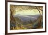 A Distant view of Nice from the Hills, 1876 watercolor-Edward Lear-Framed Giclee Print