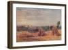 'A Distant View of Oxford', 1910-John Fulleylove-Framed Giclee Print