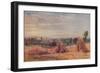 'A Distant View of Oxford', 1910-John Fulleylove-Framed Giclee Print