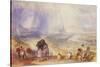 A Distant View, Rouen, C.1834-J. M. W. Turner-Stretched Canvas