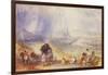 A Distant View, Rouen, C.1834-J. M. W. Turner-Framed Giclee Print