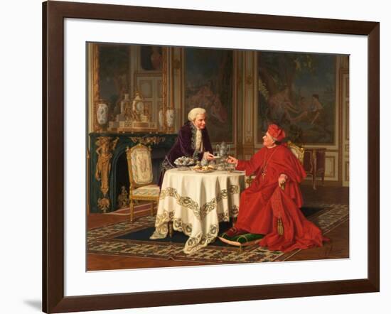 A Distinguished Guest, 1880s-Andrea Landini-Framed Giclee Print