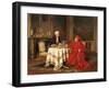 A Distinguished Guest, 1880s-Andrea Landini-Framed Giclee Print