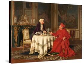 A Distinguished Guest, 1880s-Andrea Landini-Stretched Canvas