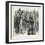 A Distinguished Visitor at Liverpool, the Young Gorilla Holding a Reception in the Museum, 1876, Uk-null-Framed Giclee Print