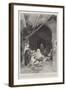 A Divan of the Grand Shereef of Wazan, Morocco-Charles Auguste Loye-Framed Giclee Print