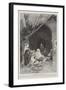 A Divan of the Grand Shereef of Wazan, Morocco-Charles Auguste Loye-Framed Giclee Print