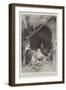 A Divan of the Grand Shereef of Wazan, Morocco-Charles Auguste Loye-Framed Giclee Print