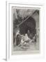 A Divan of the Grand Shereef of Wazan, Morocco-Charles Auguste Loye-Framed Giclee Print