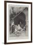 A Divan of the Grand Shereef of Wazan, Morocco-Charles Auguste Loye-Framed Giclee Print