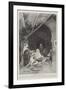 A Divan of the Grand Shereef of Wazan, Morocco-Charles Auguste Loye-Framed Giclee Print