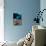 A Diver Approaches a Gorgonian Sea Fan, Indonesia-null-Stretched Canvas displayed on a wall