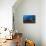 A Diver Looks on at a Lionfish Hovering Above Staghorn Coral, Indonesia-null-Stretched Canvas displayed on a wall