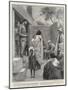 A Doctor and His Patients, a Scene Outside a British Military Hospital in the Transvaal-Frank Dadd-Mounted Giclee Print