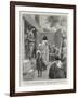 A Doctor and His Patients, a Scene Outside a British Military Hospital in the Transvaal-Frank Dadd-Framed Giclee Print