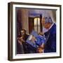 A Doctor Became the Subject of One of Vincent Van Gogh's Famous Portraits-null-Framed Giclee Print