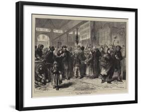 A Dog and Cat Butcher's at Paris-Godefroy Durand-Framed Giclee Print