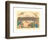 A Dog Fight, 1811-Thomas Rowlandson-Framed Giclee Print