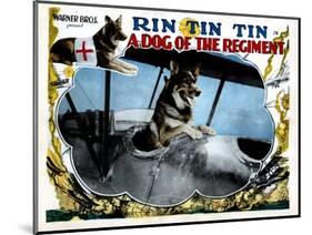 A Dog of the Regiment, Rin Tin Tin, 1927-null-Mounted Art Print